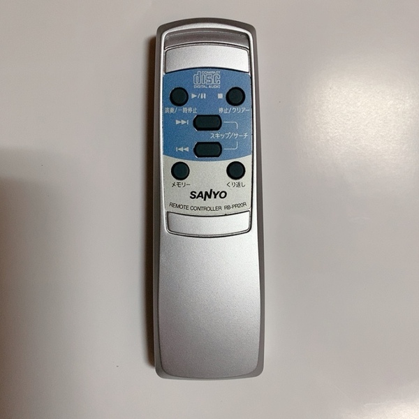 送料無料 即決 中古★SANYO サンヨー RB-PR20R★オーディオ用 リモコン