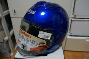 新品 Arai VZ-RAM VIVID BLUE ビビッド ブルー 山城 限定カラー YAMASHIRO ジェット ヘルメット アライ メタリック 青 リミテッド LTD 