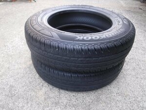 【K213】ラジアルタイヤ2本 155/80R14 LT 88/86N Hankook ハンコック VanTRa LT 2019年 中古 ◆◆個人宅配達不可◆◆