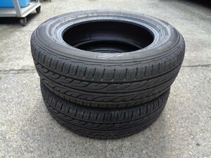 【K061】ラジアルタイヤ2本 DUNLOP ダンロップ EC202 175/65R14 2020年 中古 ◆◆個人宅配達不可◆◆