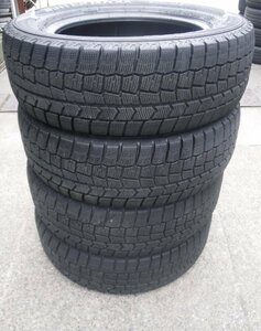 【K456】スタッドレスタイヤ4本 195/65R15 DUNLOP ダンロップ WINTERMAXX WM02 2020年 中古 ◆◆個人宅配達不可◆◆