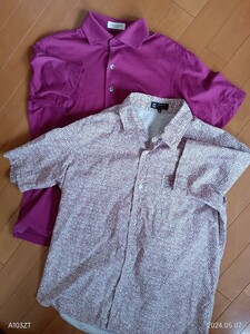 トゥモローランドポロシャツ＜M＞USED＋MICHEL KLEIN半袖シャツ＜４８＞USED