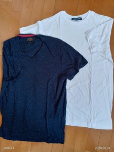 未使用I AM HYSTERIC Tシャツ＋BEAMS Vネックシャツ＜L＞USED