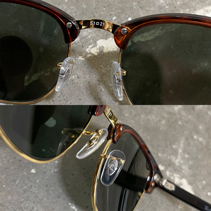 [新品付属品完備☆送料込み] RayBan レイバン クラブマスター サングラス CLUBMASTER RB3016 ベッ甲の画像6