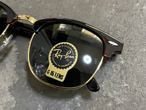 [新品付属品完備☆送料込み] RayBan レイバン クラブマスター サングラス CLUBMASTER RB3016 ベッ甲_画像8