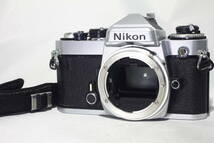 B639◆ Nikon ニコン FE シルバーボディ_画像1