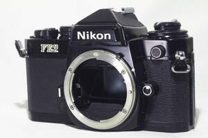 B655* considerably beautiful goods / rare /D stamp * Nikon Nikon FE2 black body D stamp 