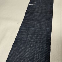 【時代布】麻 あさ 絣 かすり 約244cm 生地 古布 古裂 アンティーク リメイク素材 A-904_画像2