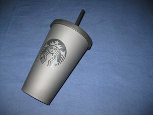  unused *[ sale SALE]*MAX75%OFF~50%OFF* Starbucks (STARBUCKS) Logo cold cup tumbler mat black 473ml TKKW