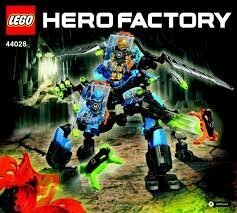 LEGO 44028 Lego block hero Factory records out of production goods 