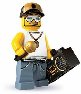 LEGO Rapper　レゴブロックミニフィギュアシリーズミニフィグ廃盤品