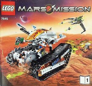 LEGO 7645　レゴブロックスペース宇宙シリーズMARS　MISSION廃盤品