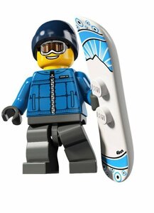LEGO スノーボーダー　レゴブロックミニフィギュアシリーズSnowboarder Guy廃盤品