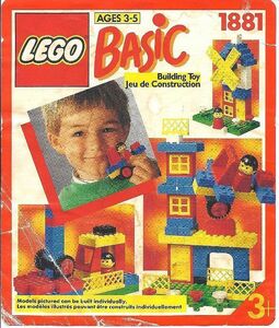 LEGO 1881 Lego block basic set Basic 