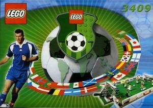 LEGO 3409　レゴブロックスポーツサッカー
