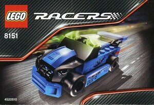  редкость *LEGO 8151 Lego блок гонки RACE снят с производства товар 