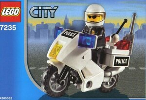 LEGO 7235　レゴブロック街シリーズTOWNCITYバイクポリス廃盤品