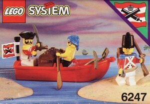  rare *LEGO 6247 Lego block southern sea. . person series records out of production goods 