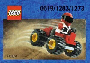 LEGO 1273 Lego блок City series TOWN гонки RACE снят с производства товар 
