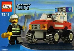 LEGO 7241　レゴブロック街シリーズWORLDCITYレスキュー廃盤品