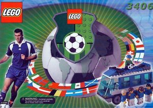 LEGO 3406　レゴブロックサッカースポーツ廃盤品