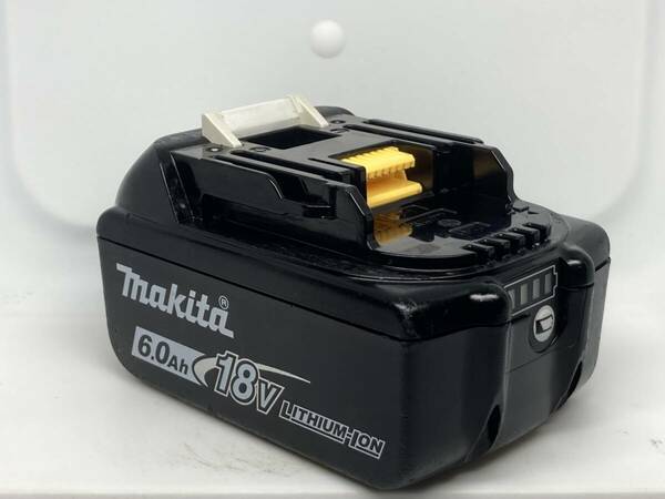 【送料0】純正！マキタ バッテリー 18v 6.0Ah【BL1860B】残量表示あり　税無　 Makita 　/4260