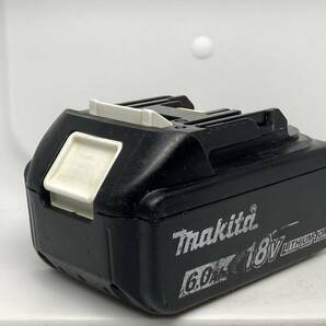 【送料0】純正！マキタ バッテリー 18v 6.0Ah【BL1860B】残量表示あり 税無  Makita  /2754の画像5