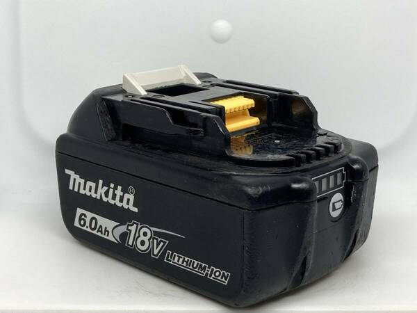 【送料0】純正！マキタ バッテリー 18v 6.0Ah【BL1860B】残量表示あり　税無　 Makita 　/9222