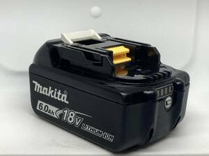 【送料0】純正！マキタ バッテリー 18v 6.0Ah【BL1860B】残量表示あり　税無　 Makita 　/7464