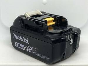 【送料0】純正！マキタ バッテリー 18v 6.0Ah【BL1860B】残量表示あり　税無　 Makita 　/2270