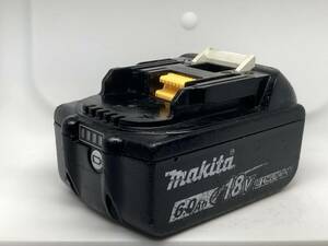 【送料0】純正！マキタ バッテリー 18v 6.0Ah【BL1860B】残量表示あり　税無　 Makita 　/7472