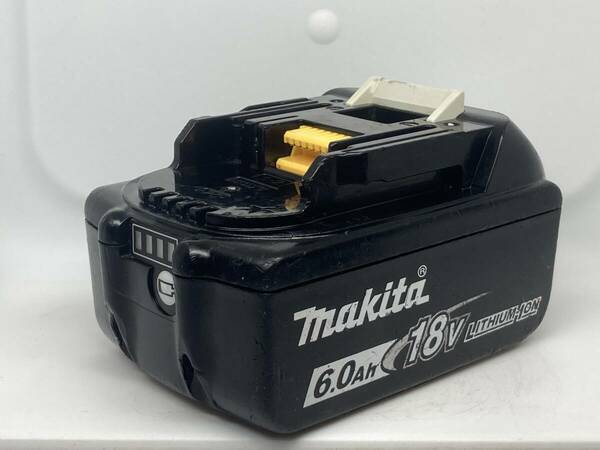 【送料0】純正！マキタ バッテリー 18v 6.0Ah【BL1860B】残量表示あり　税無　 Makita 　/7232