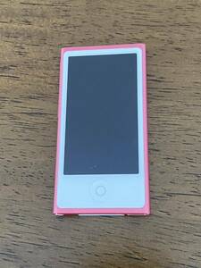 Apple iPod nano 16GB 第7世代　ピンク　MD475J 初期化済　再生確認　現状品