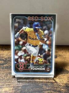 【吉田正尚】 Topps Series1 2024 Gold Cup ベース カード ボストンレッドソックス オリックスバファローズ