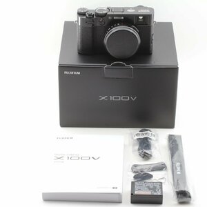 【ショット数26枚】FUJIFILM フジフィルム X100V ブラック