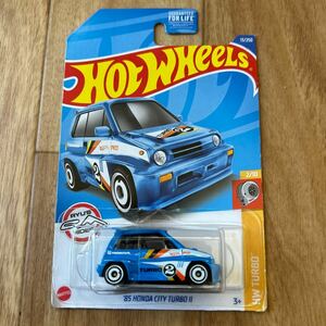 Hot Wheels ホットウィール USカード 85 HONDA CITY TURBO Ⅱ ホンダ シティターボⅡ