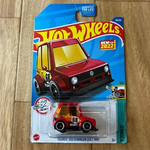 Hot Wheels HW ホットウィール USカード TOONED VOLKSWAGEN GOLF ML1 トゥーンド フォルクスワーゲン 