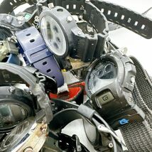 A2405-2-9 １円スタート クオーツ　動作未確認　ジャンクまとめ　G-SHOCK　ジーショック　いろいろ　デジアナ　アナデジ　メンズ腕時計_画像3