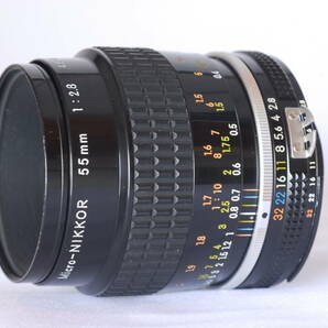 美品！でもジャンク！  Nikon ニコン Ai Micro Nikkor 55mm f2.8S Ai-s  #343の画像3