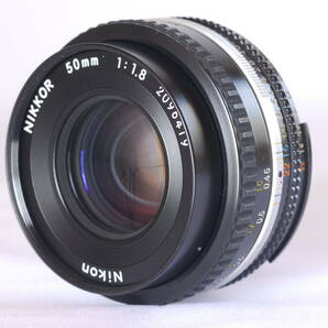 【超美品】 Nikon ニコン Ai Nikkor 50mm f1.8s Ai-s パンケーキ デジタルに #346の画像1