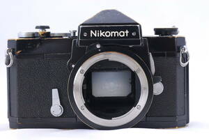 【エイジングがいい味を出しています】　Nikon ニコン Nikomat FTN　　ニコマート　ブラックボディ　モルト張替え済み　　 #354