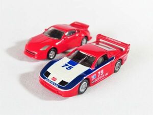 【 2点 セット 】KYOSHO 京商 ★ NISSAN 300ZX RACING　／ NISMO FAIRLADY　中国製　ミニカー　※送料 185円 （ 追跡番号付き ）