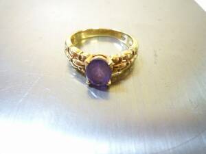 M708 K18 ring accessory color stone 