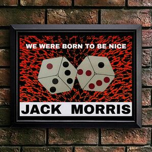 ジャックモーリス / JACK MORRIS【A4サイズ写真ポスターフレーム付き２点セット】 ポスター