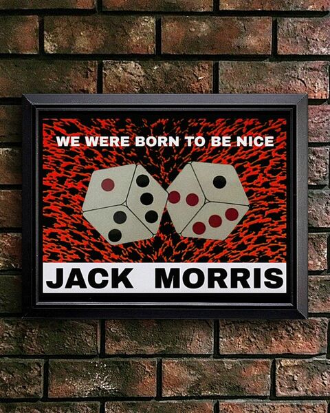 ジャックモーリス / JACK MORRIS【A4サイズ写真ポスターフレーム付き２点セット】 ポスター