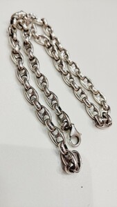 ネックレス メンズ 「blatto 925silver」 925シルバー 重厚感 アンカーチェーンデザイン ネックレス チョーカー/blat-p1n