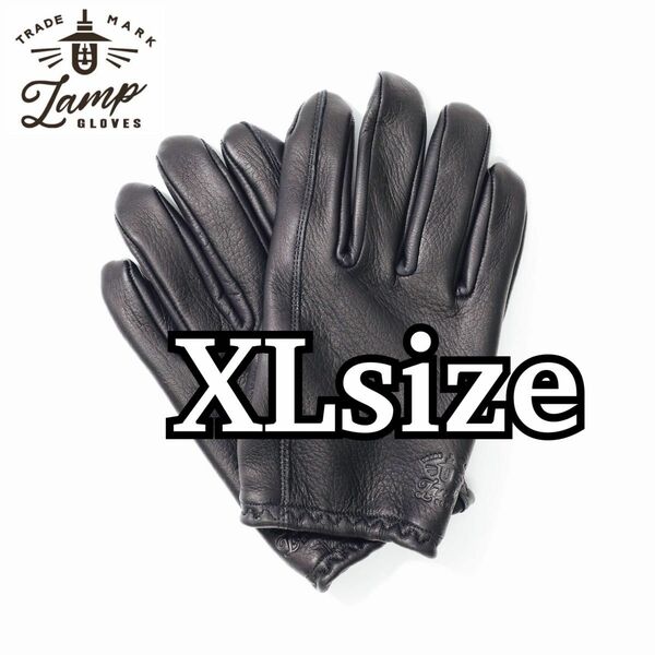 ランプグローブス　LAMP GLOVES SHORTY/BLACK XLサイズ