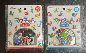 【新品】disney PIXAR マグネット 数字&アルファベット2点セット