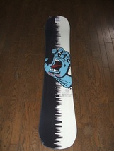 〓 注目商品！〓　'22　SANTA CRUZ　SCREAMING HAND BLK/WHT　１４９cm_画像2