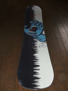 〓 注目商品！〓　'22　SANTA CRUZ　SCREAMING HAND BLK/WHT　１５２cm